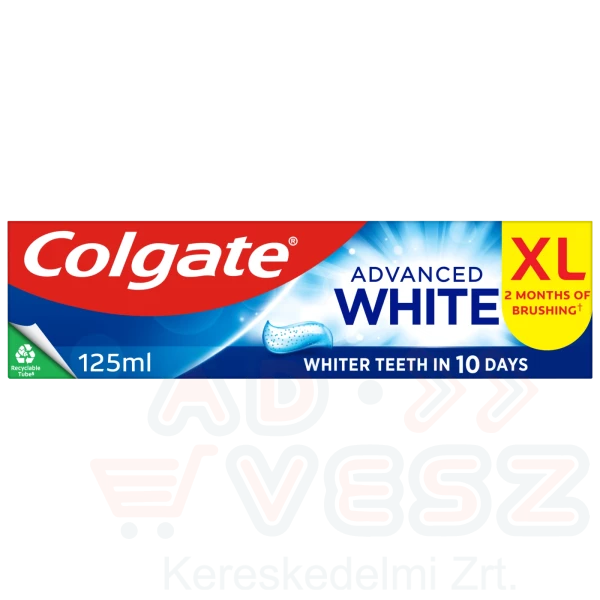 COLGATE fogkrém Advanced whitening 125 ml Kép