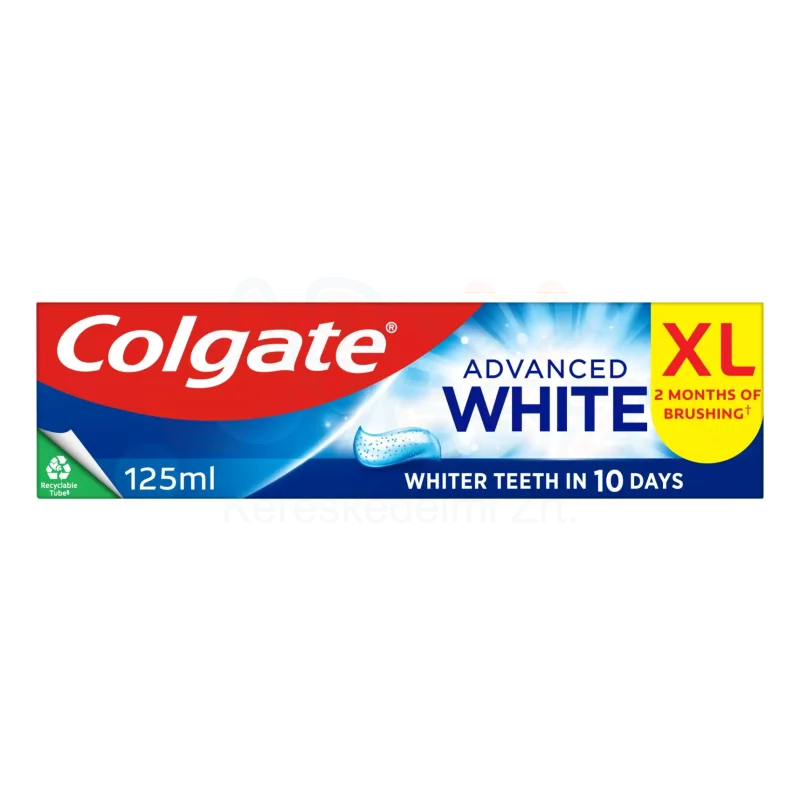 COLGATE fogkrém Advanced whitening 125 ml Kép