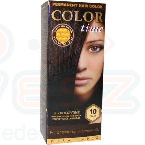 COLOR TIME hajfesték 10 - fekete