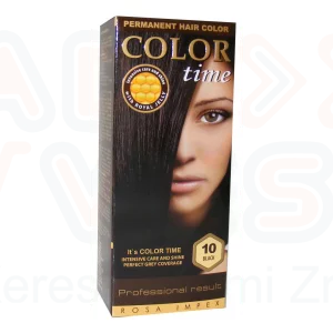 COLOR TIME hajfesték 10 - fekete