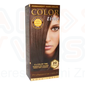 COLOR TIME hajfesték 20 - csokoládé