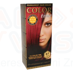 COLOR TIME hajfesték 67 - élénkvörös