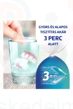 Corega Whitening antibakteriális hatású műfogsortisztító tabletta 30 db Kép