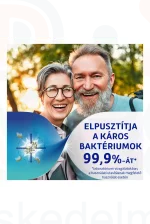 Corega Whitening antibakteriális hatású műfogsortisztító tabletta 30 db Kép