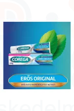 Corega Erős műfogsorrögzítő krém 40 g Original/Extra Strong Kép