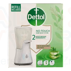 DETTOL érintés nélküli kézmosó készülék 250 ml Aloe Vera (ezüst)