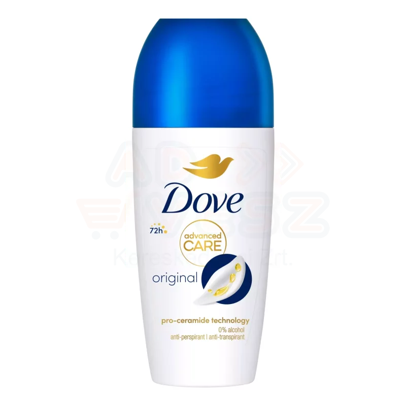 DOVE golyós dezodor 50 ml Original izzadásgátló 72h Kép