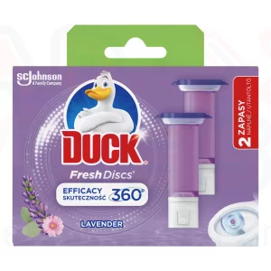 Duck® Fresh Discs zselés WC-öblítő korong utántöltő 2x36 ml Levendula