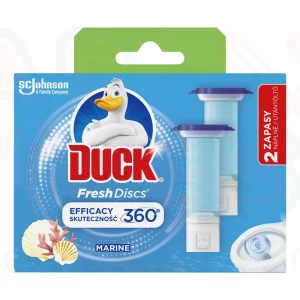 Duck® Fresh Discs zselés WC-öblítő korong utántöltő 2x36 ml Marine