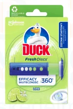 Duck® Fresh Discs zselés WC-öblítő korong 36 ml Lime Kép