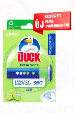 Duck® Fresh Discs zselés WC-öblítő korong 36 ml Lime Kép
