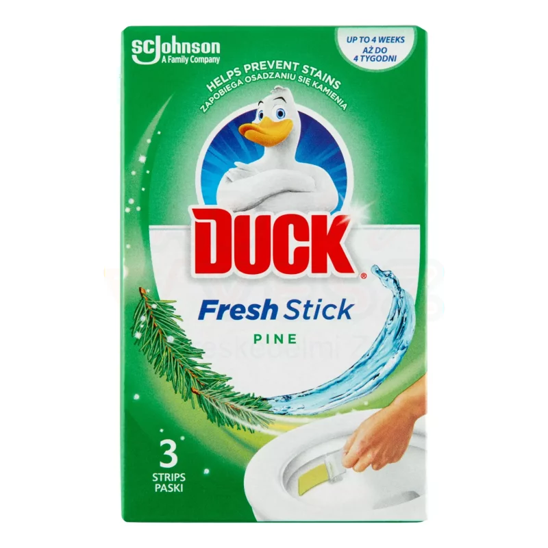 Duck® Fresh Stick zselés WC-öblítő csík 27 g Pine/Fenyő Kép