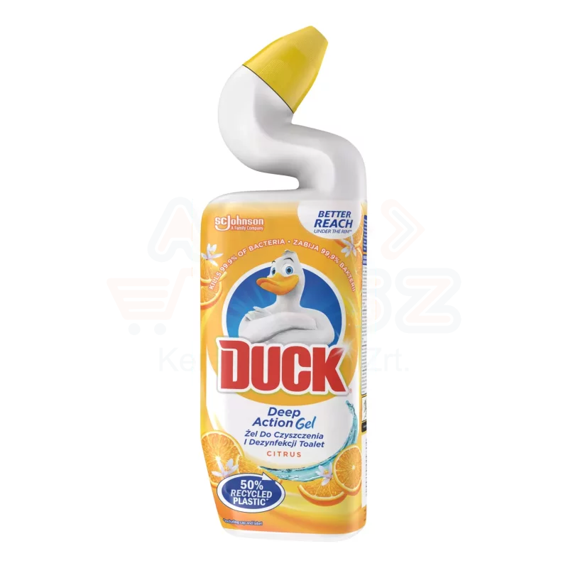 Duck® Deep Action WC-tisztító fertőtlenítő folyadék 750 ml Citrus Kép