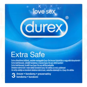 DUREX Óvszer Extra Safe 3 db