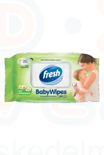 FRESH Baby törlőkendő kamilla 64 db Kép