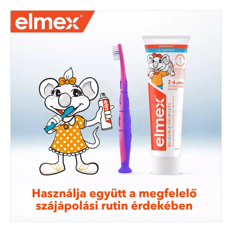 ELMEX gyerek fogkefe 3-6 év Kép