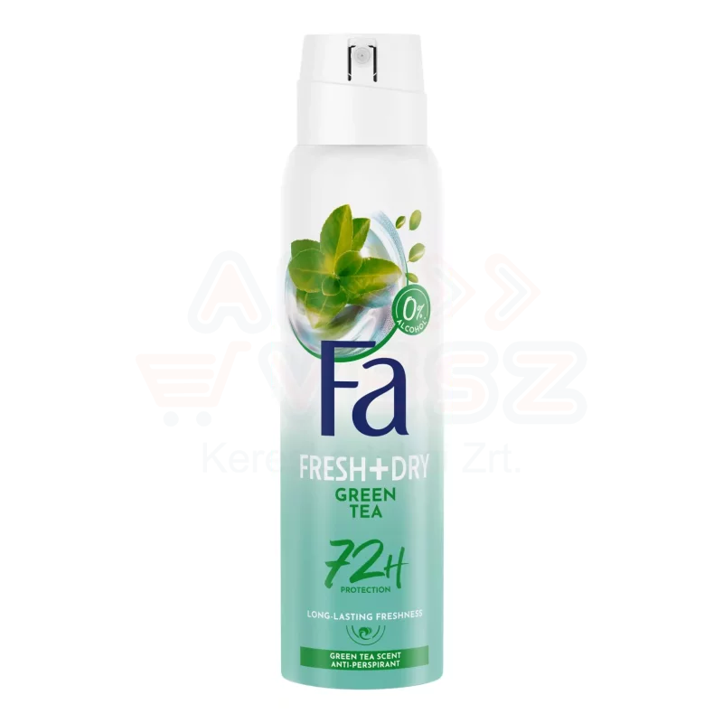 Fa izzadásgátló deospray 150 ml Fresh&Dry Green tea Kép
