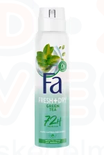 Fa izzadásgátló deospray 150 ml Fresh&Dry Green tea Kép