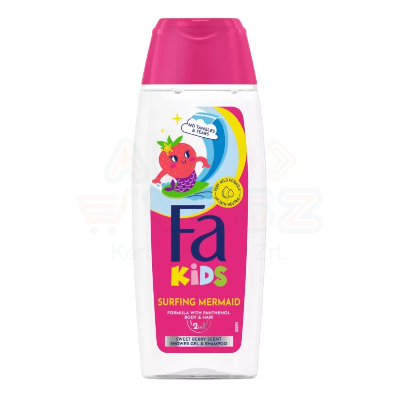 Fa tusfürdő 250 ml Kids Sellőknek (lányoknak) Kép