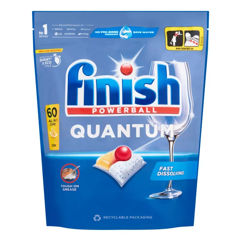 Finish Quantum Allin1 Tabletta 60 db Lemon Kép