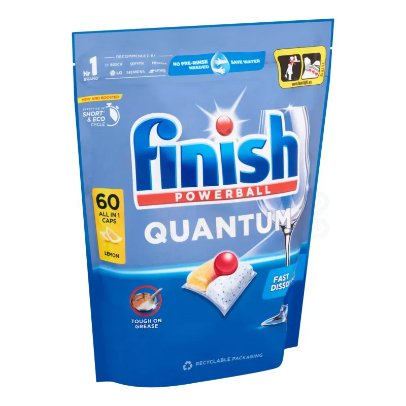 Finish Quantum Allin1 Tabletta 60 db Lemon Kép