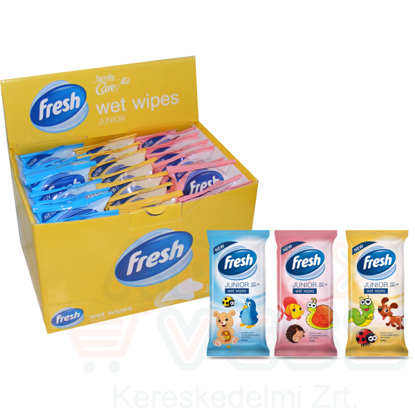 FRESH frissítő kendő junior 15 db Kép