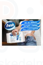 FRESH Deluxe nedves toalettpapír 60 db Kép