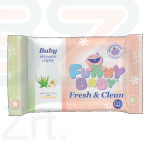 Funny baby törlőkendő Fresh&Clean 72 lap Kép