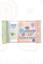 Funny baby törlőkendő Fresh&Clean 72 lap Kép
