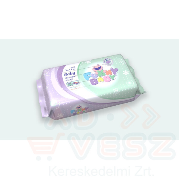 Funny baby törlőkendő Total Care 72 lap Kép