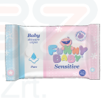 Funny baby törlőkendő Sensitive 60 lap Kép