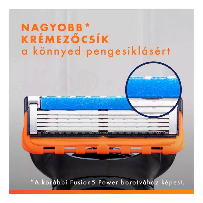 Gillette Fusion5 Power borotvabetét 4 db Kép