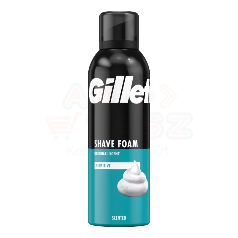Gillette borotvahab Sensitive 200 ml Kép