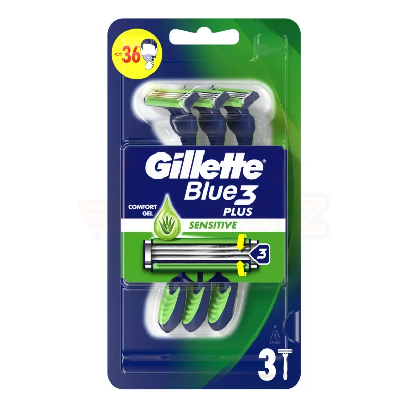 Gillette Blue3 Sensitive eldobható borotva 3 db Kép