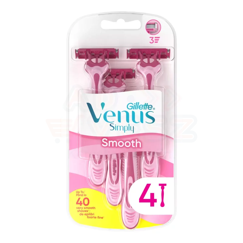 Gillette Simply Venus3 eldobható borotva 4 db Kép