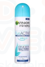 GARNIER Mineral Deo Spray 150 ml PureActive Antibacterial Kép