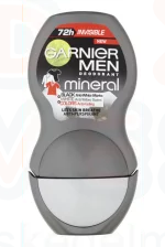 GARNIER MEN Mineral Deo Roll 50 ml Invisible 72h Kép