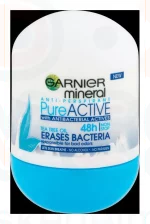 GARNIER Mineral Deo Roll-On 50 ml PureActive Antibacterial Kép