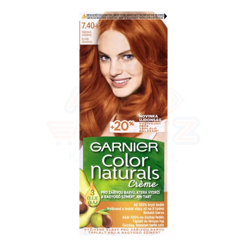 GARNIER Color Naturals Hajfesték 7.4 Érzéki Rézvörös Kép