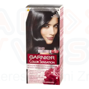 GARNIER Color Sensation Hajfesték 1 Intenzív Fekete