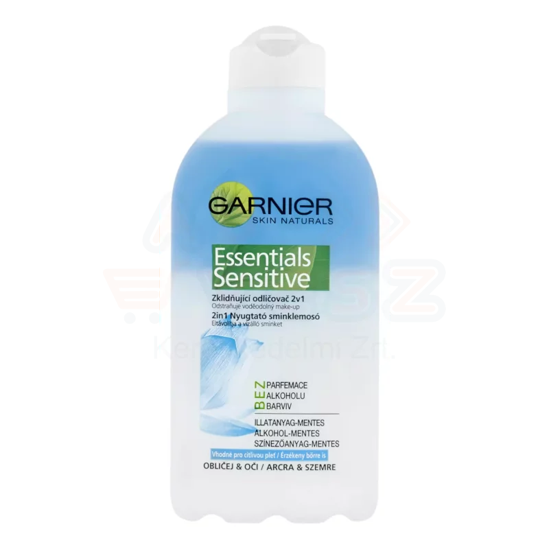 GARNIER Skin Naturals Essential Sensitive 2in1 2 Fázisú Lemosó 200 ml Kép