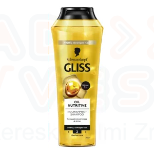 Gliss hajregeneráló sampon 250 ml Tápláló olaj