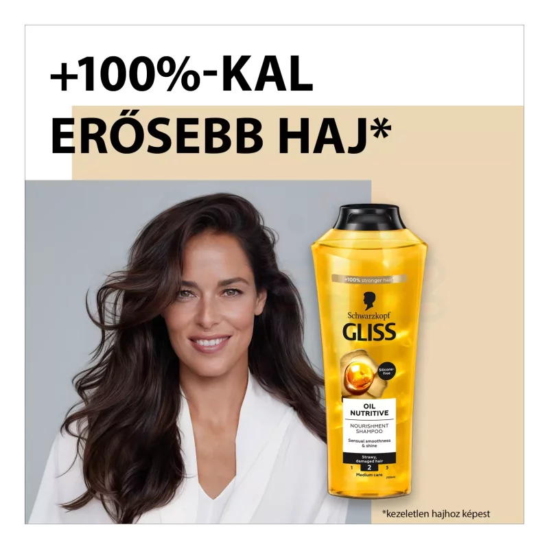 Gliss hajregeneráló sampon 250 ml Tápláló olaj Kép