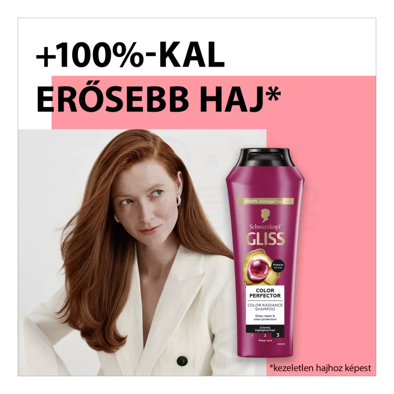 Gliss hajregeneráló sampon 250 ml Ragyogó szín Kép