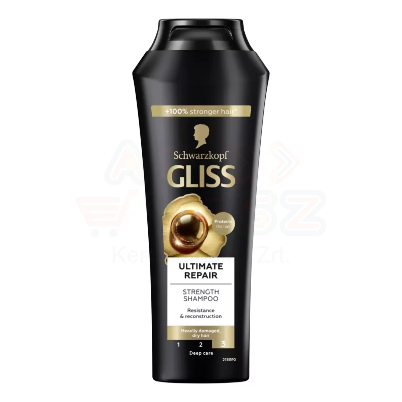 Gliss hajregeneráló sampon 250 ml Ultimate repair Kép