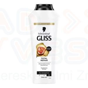 Gliss hajregeneráló sampon 400 ml Teljeskörű regenerálás
