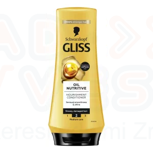 Gliss hajregeneráló balzsam 200 ml Tápláló olaj