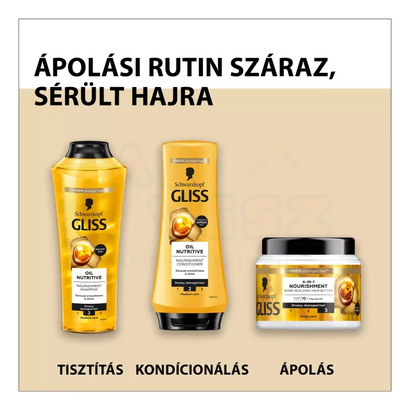 Gliss hajregeneráló balzsam 200 ml Tápláló olaj Kép