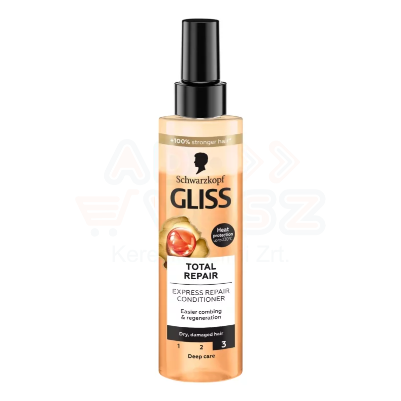 Gliss hajregeneráló balzsam 200 ml Express Repair Teljeskörű regenerálás Kép