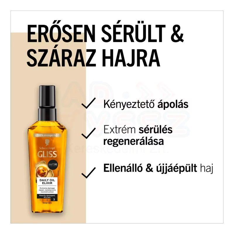 Gliss hajolaj Ultimate oil elixir 75 ml Kép